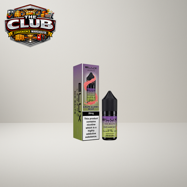 ELUX NIC SALTS GRAPE GUMMY BEAR