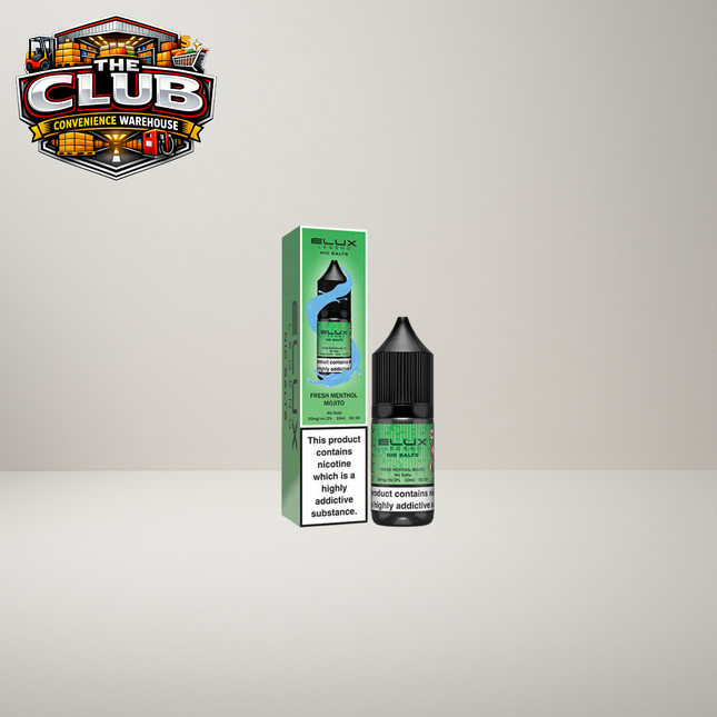 ELUX NIC SALTS FRESH MENTHOL MOJITO 20mg