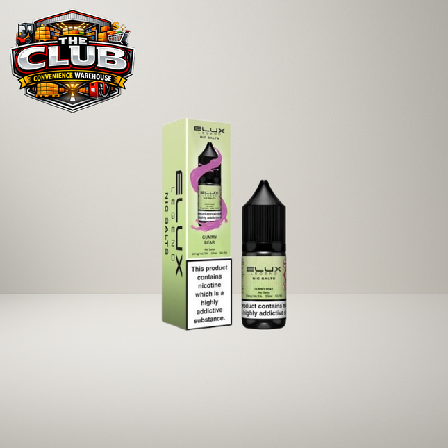 ELUX NIC SALTS GUMMY BEAR 10mg