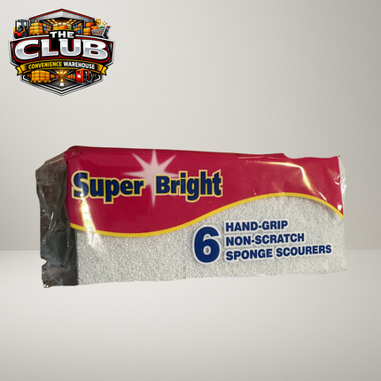 Super Bright Scourers (6pk)