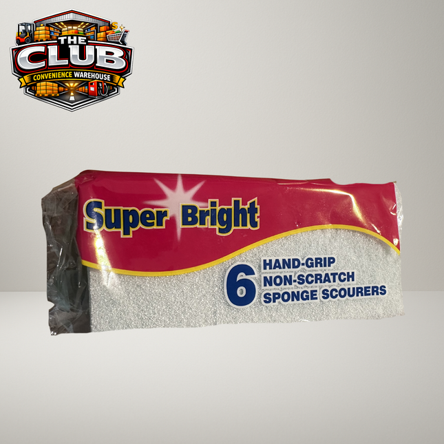 Super Bright Scourers (6pk)