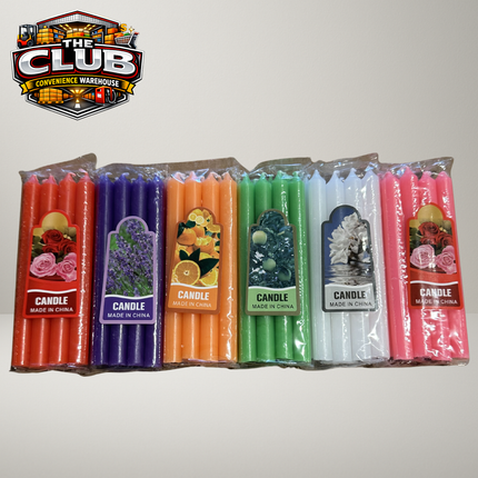 Medium Scented Candles (8 PK)