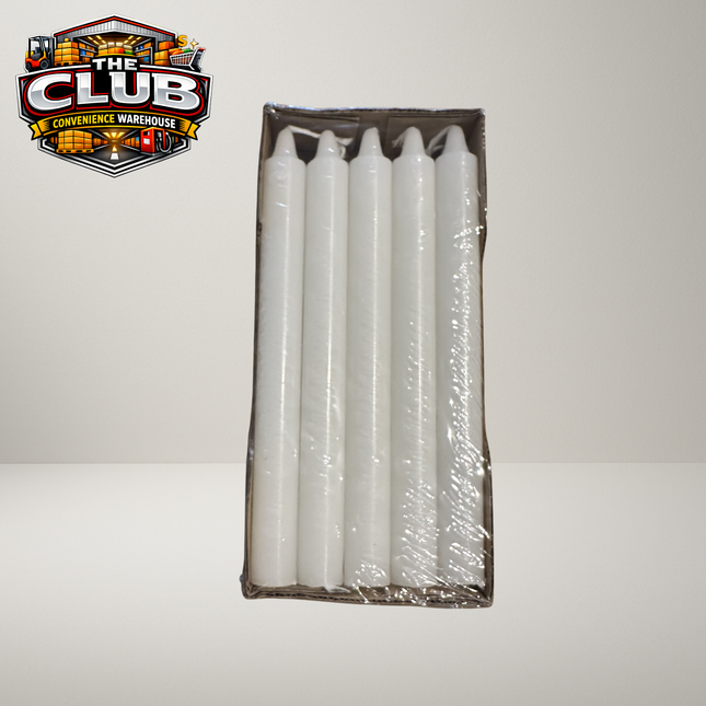 White Candles - Medium