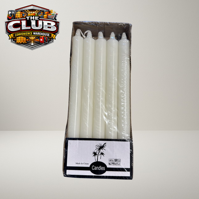 White Candles - Large